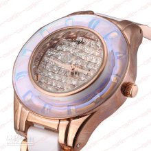 Luxury Jewelry Watch Grade Trendy Diamonds Charming Women Lady Fashi