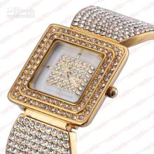 Luxury Jewelry Watch Original Grade Trendy Diamonds Women Lady Fashi