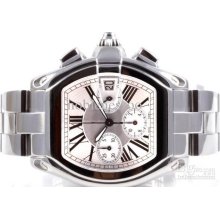 Luxury Mens Silver Dial Stainless Steel Automatic Wrist Mens Watch M