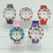 Luxury Women Candy Watches Jewelled Diamond New Onli-963 Quartz Watc