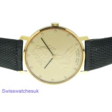 Mappin & Webb 18k Gold Queen Silver Jubilee Watch Ship From London,uk,contact Us