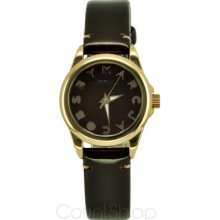 Marc by Marc Jacobs Women's MBM1196 Chocolate Leather Band Watch