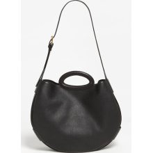 Marni 'Balloon - Medium' Leather Crossbody Bag Coal