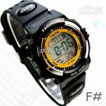 Men's Boy's Vintage Style Sport Chronograph Electronic Digital Wrist