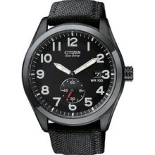 Mens Citizen Ecodrive Watch In Black Ion Stainless Steel(bv1085-06e)