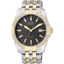 Mens Citizen Two Toned With Diamonds Watch Bm6814-58e