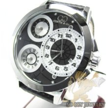 Mens Curtis & Co Jacob Watch Big Time World 3 Time Zone