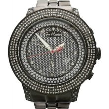 Mens Diamond Watch by Joe Rodeo: Pilot Model 3.15ct