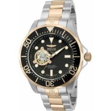 Men's Grand Sports Diver Two Tone Stainless Steel Case and Bracelet