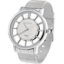 Mens Quartz Watch Wrist Watch Stylish Watch With Alloy Band 1