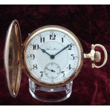 Men's Rare Hamilton 21 Jewel 993 Hunter Cased Pocket Watch Circa 1913 -serviced