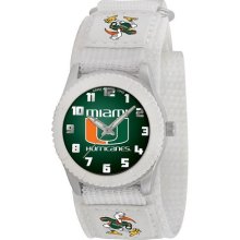 Miami Hurricanes Youth White Unisex Watch