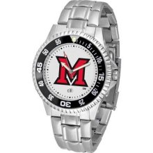 Miami of Ohio Redhawks Men's Stainless Steel Watch