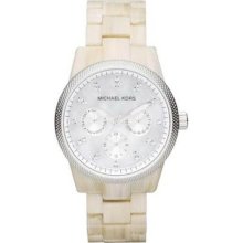 Michael Kors MK5625 Stainless Steel Case Plastic Resin Band Mothe ...