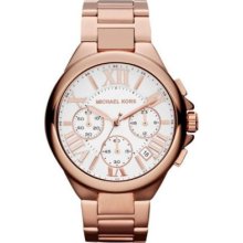 Michael Kors Mk5757 Camille Rose Gold-tone Chronograph Ladies Watch