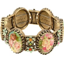Michal Negrin Jewelry Roses Bracelet