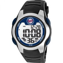 Minnesota Twins Mlb Baseball Mens Wrist Watch Lcd Stop Watch Alarm