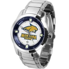 Montana State University Men's Stainless Steel Outdoor Watch