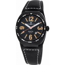 Montres De Luxe Avio Blackmens Avi-40-Qz-N/A-C Black Watch ...