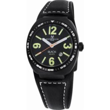 Montres De Luxe Avio Blackmens Avi-40-Qz-N/G-C Black Watch ...