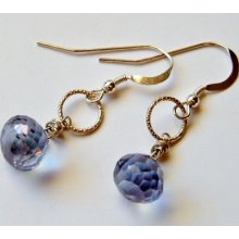 Mystic Quartz & Sterling Silver Earrings