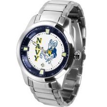 Naval Academy Navy Men's Stainless Steel Outdoor Watch