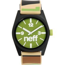 Neff Daily Camo & Olive Analog Watch