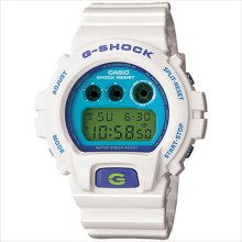 New casio g-shock mens blue digital dial multi function auto watch dw6900cs-7