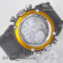 New Ohsen Day Date Digital Mens Quartz Wrist Watch 17