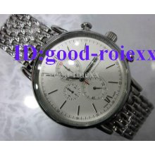 New Style Mens White Dial Swiss Quartz Movemen Watch Classic Portofi