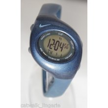 Nike Unisex Blue Digital Watch 10 Lap Chronograph Alarm