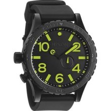 Nixon 51-30 Pu All Black Lum ( A058-1256) -brand New-