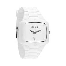 Nixon Rubber Player Watch in White