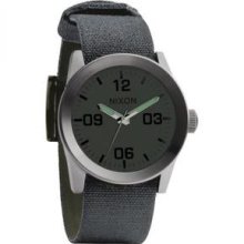 Nixon The Private Black Fabric Mens Watch A049-001