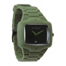 Nixon The Rubber Player Watch - Matte Black/Surplus