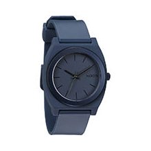 Nixon Time Teller P Watch in Steel Blue Ano