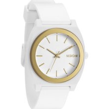 Nixon Time Teller P Watch White / Gold Ano