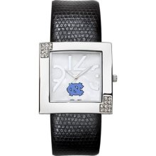 North Carolina Tar Heels UNC Womens Glamour Leather Watch