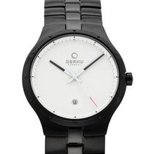 Obaku Harmony V111gbwsb Unisex Watch Black/black