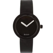 O'clock Silicone Black Unisex Watch Oct02-m From Asos Rrp Â£35