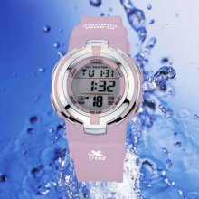 Ohsen Black/pink/purple Alarm Digital Waterproof Quartz Sport Boys Girls Watch