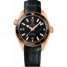 Omega Women's Planet Ocean Black Dial Watch 232.63.38.20.01.001