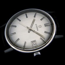 Original Eterna Automatic Watch Steel Men's 60's