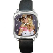 Paris Hilton Square Metal Watch 06