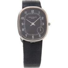 Patek Philippe Ellipse Black Dial 5028g Watch