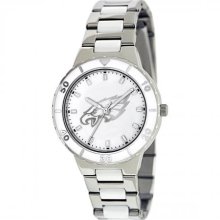 Philadelphia Eagles watches : Philadelphia Eagles Ladies Pearl Stainless Steel Watch