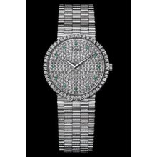 Piaget Tradition Large White Gold Diamond Unisex Watch G0A09220