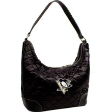 Pittsburgh Penguins Quilted Hobo Purse Little Earth