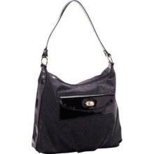 Plum Zoey Hobo Black