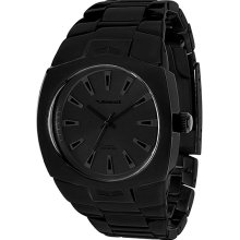 POLISHED BLACK/BLACK/BLACK GEARHEAD by Vestal Watch, OS